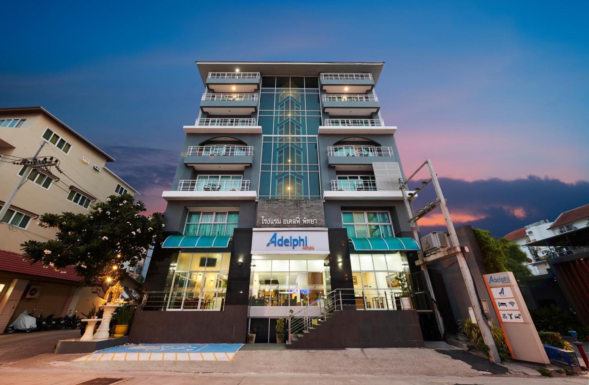 Hotel Adelphi Pattaya Exteriér fotografie